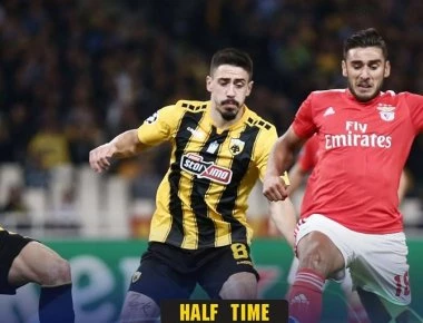 Ψυχρολουσία μετά την ανατροπή της ΑΕΚ απέναντι στην μεγάλη Μπενφίκα: Από 0-2, 2-2 και τελικά 2-3!